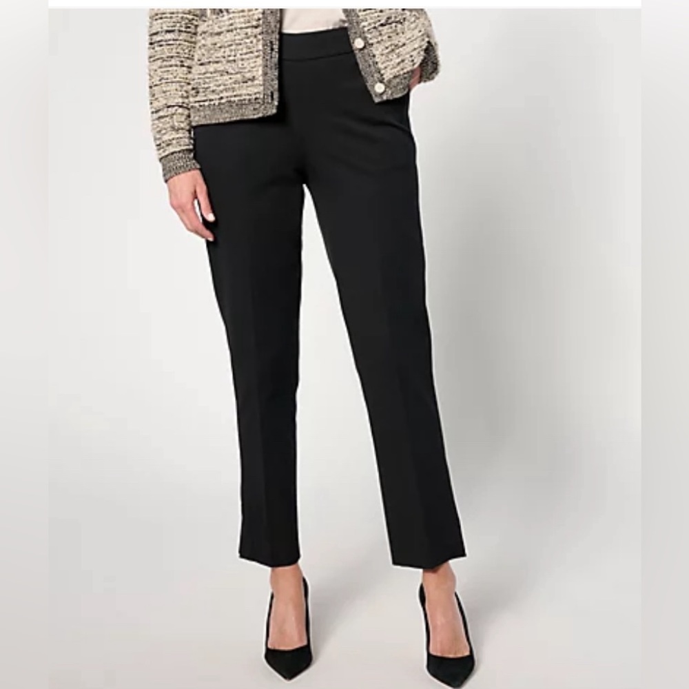 Isaac Mizrahi Live! Pull-on Ankle Length Pants